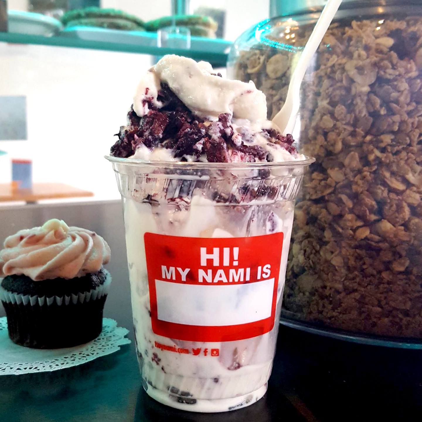 The Swizzle Berry Swirl tSoynami is back at #greenTempe and nami