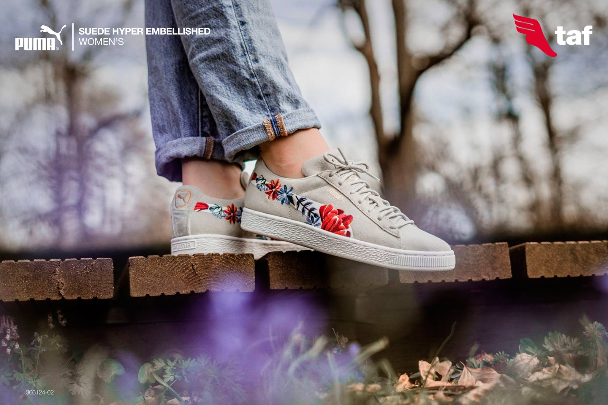 puma suede hyper embellished