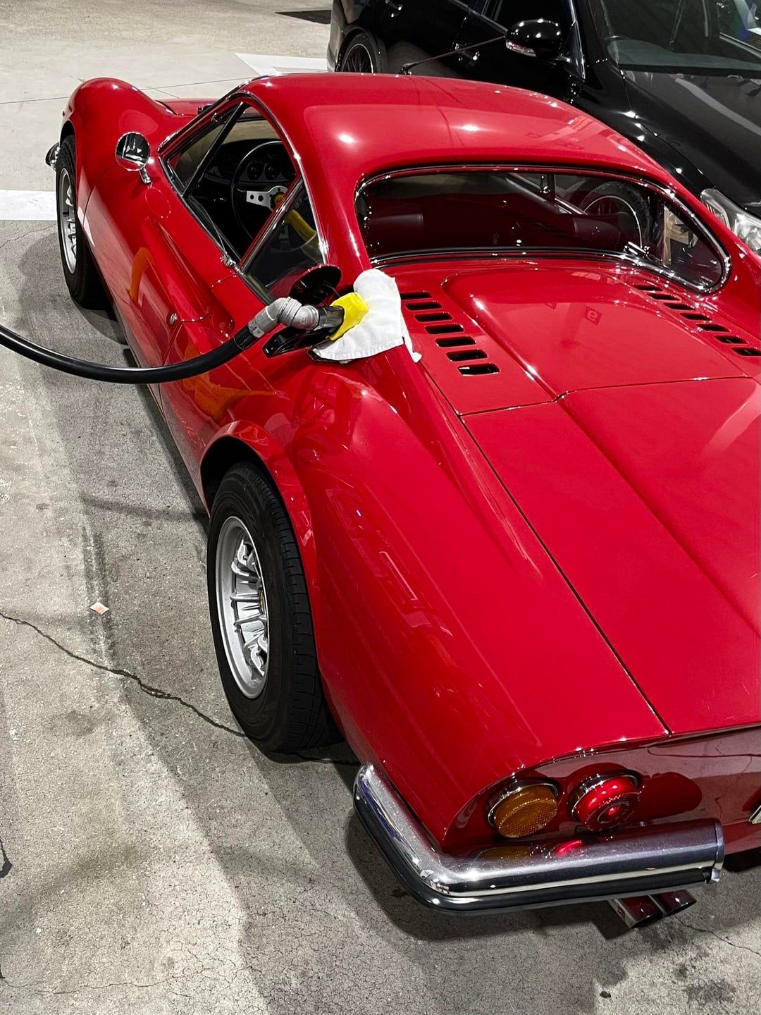 A classic Dino (Ferrari) is always something special—always eye