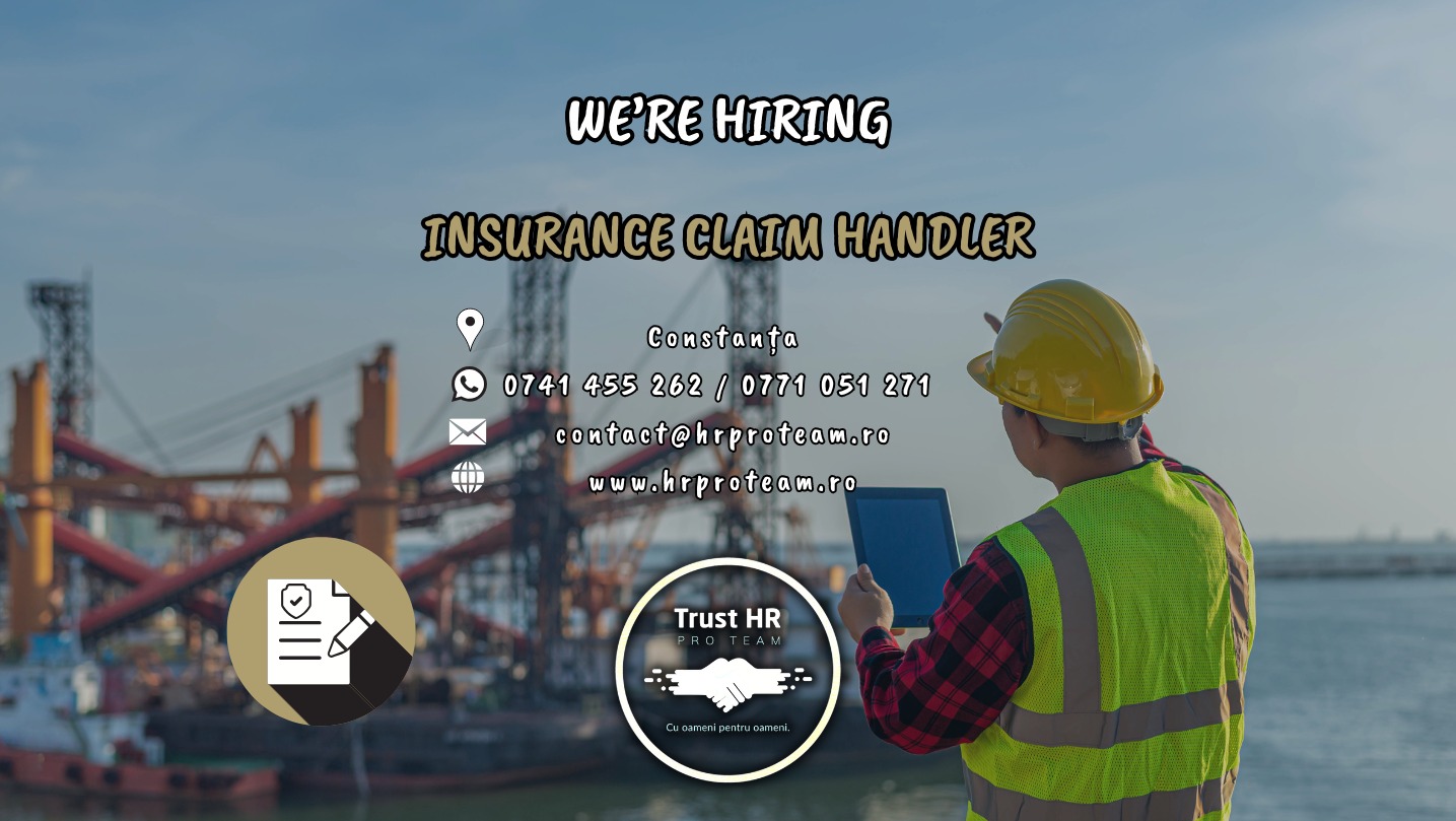 Hr Pro Team - 📢 We’re Hiring: Insurance Claim Handler –... | Facebook