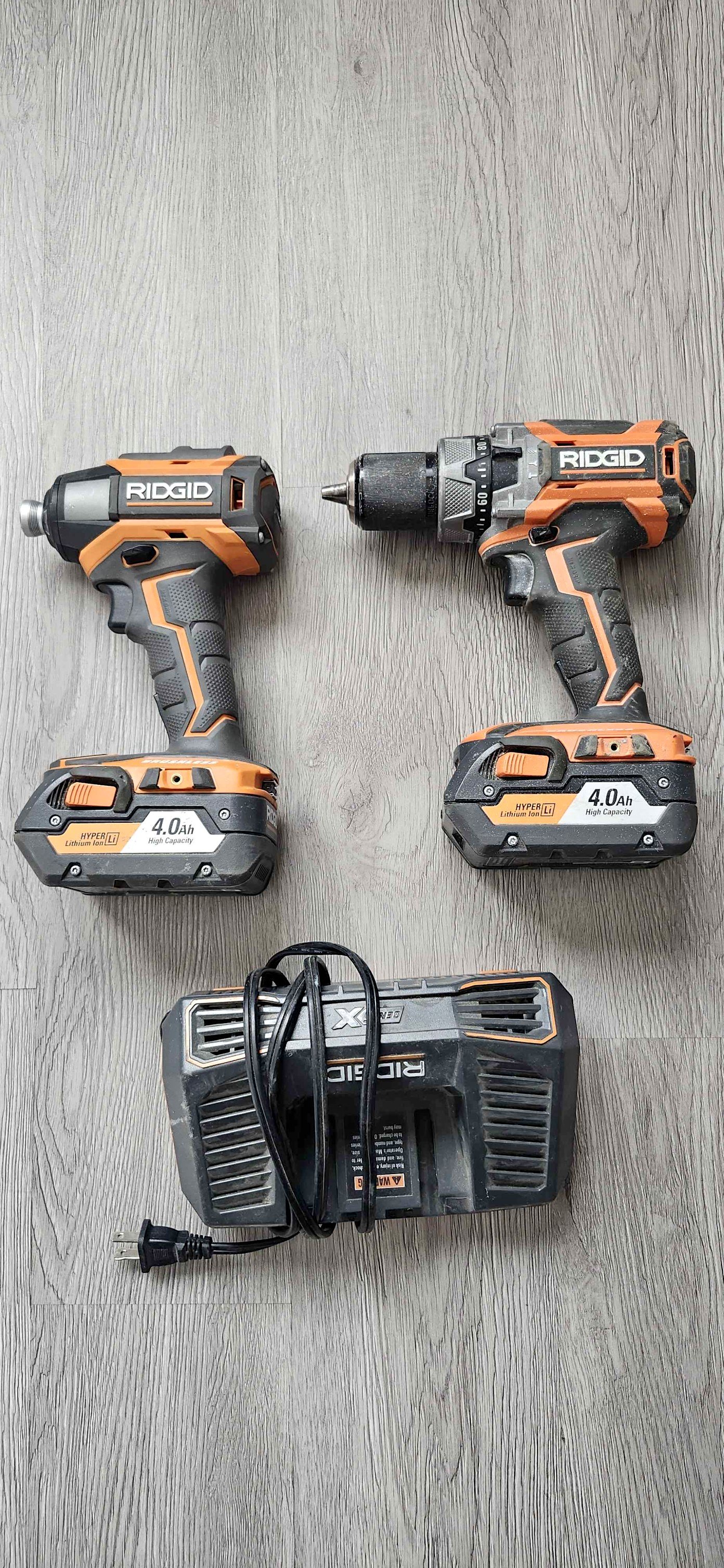 Ridgid drill + impact - Drills - Reno, Nevada | Facebook Marketplace ...