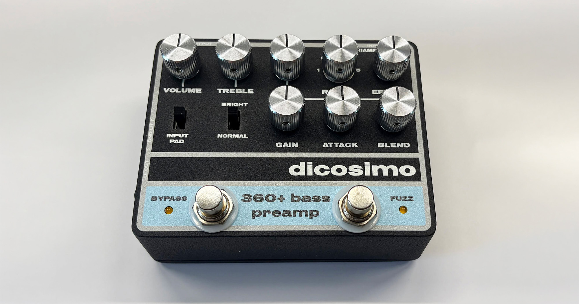 ベース DiCosimo Audio 360+ Bass Preamp Rack DiCosimo Audio has updated its 360+ Bass Preamp for 2026, placing