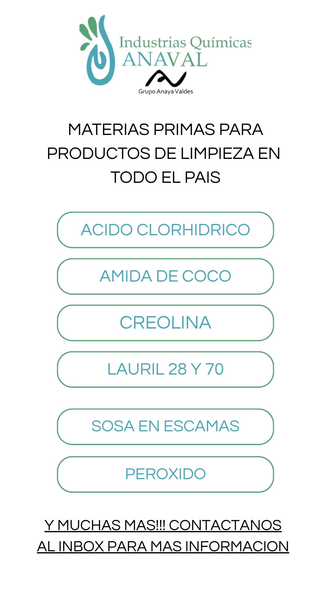 Industrias - ¡Descubre Industrias Químicas Anaval! 📌 Tu aliado en ...