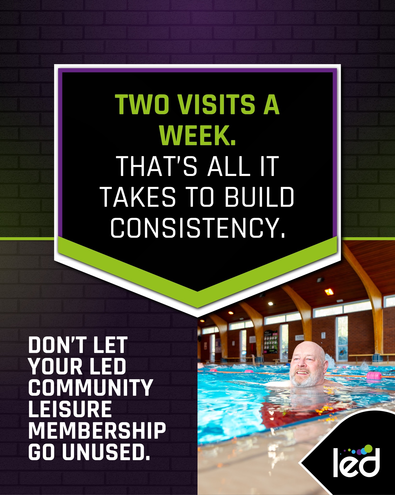Just Two Visits a Week Can... - LED Exmouth Leisure Centre | Facebook