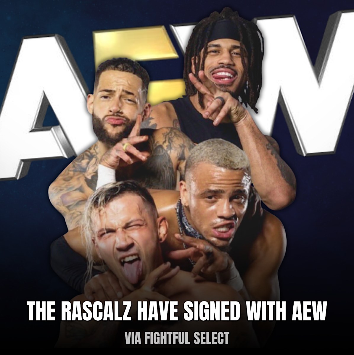 SEScoops - 📰 The Rascalz have signed with #AEW and were backstage at ...
