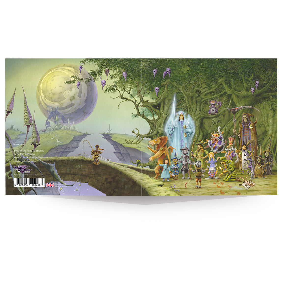 Rodney - The mood is retro here at Rodney Matthews Studios as we