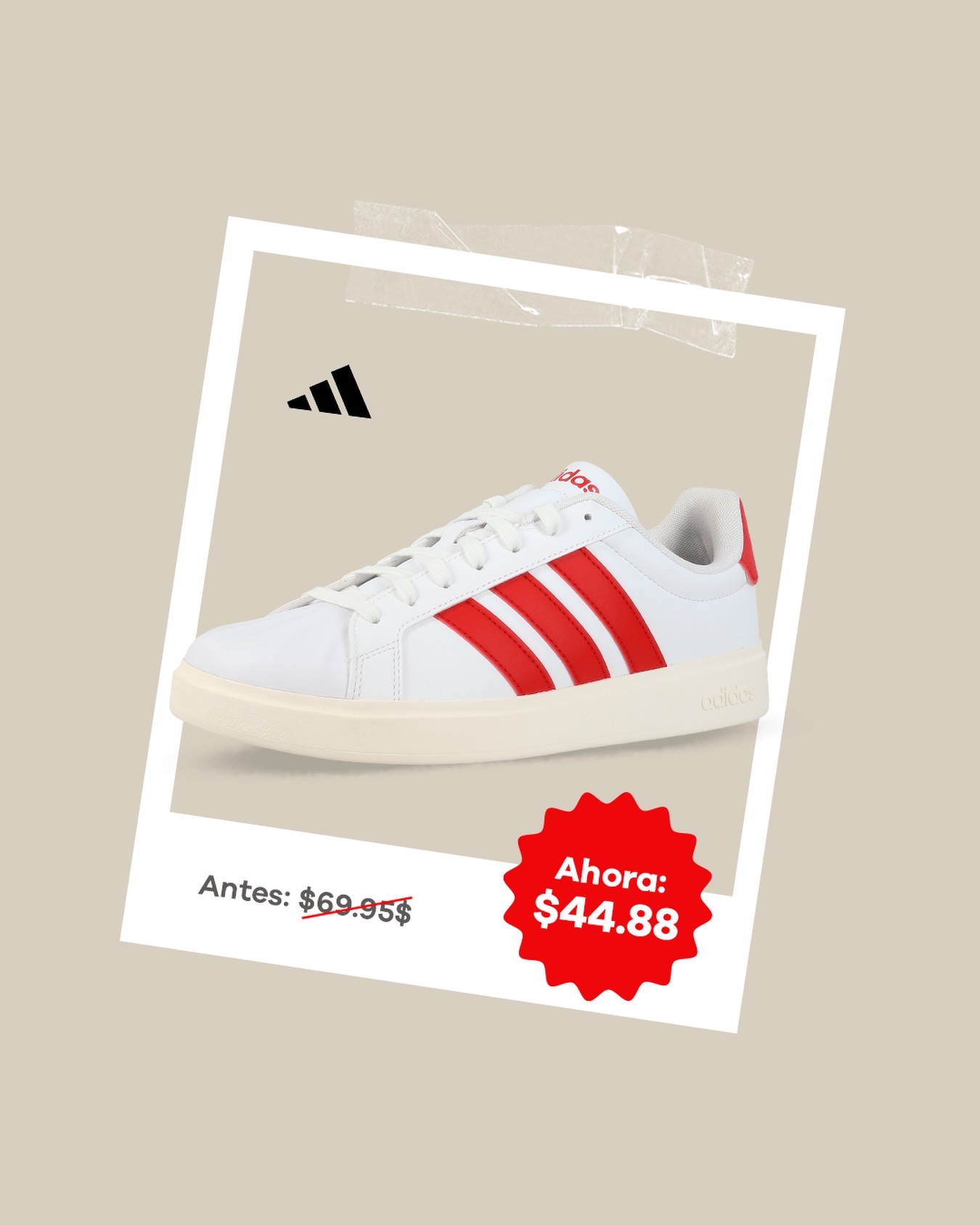Un clásico hoy encuentra su lugar en tu clóset. $44.88 (Antes