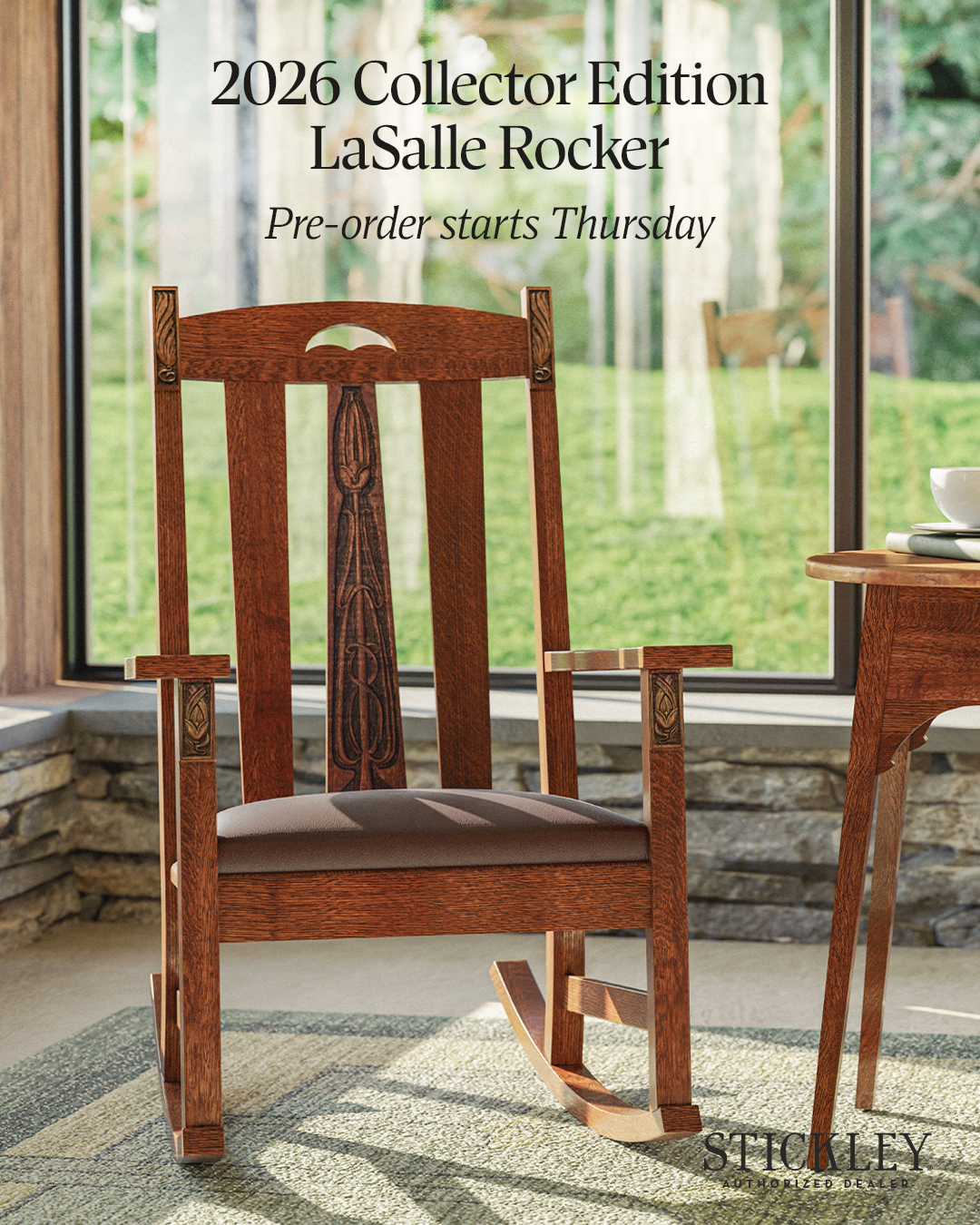 Toms - We’re excited to introduce the Stickley 2026 Collector Edition ...
