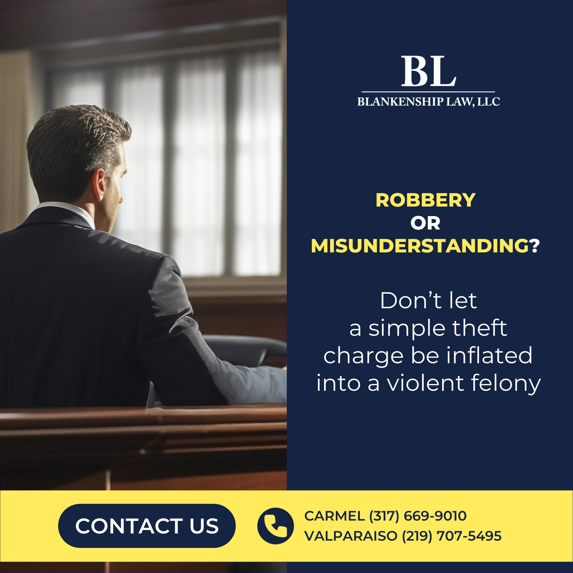 Blankenship - To prove robbery, the state must prove the use or threat ...