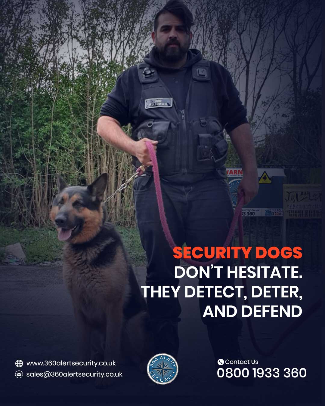 360 - 🦴 Unmatched instinct. Unbreakable loyalty. Our K9 security units ...