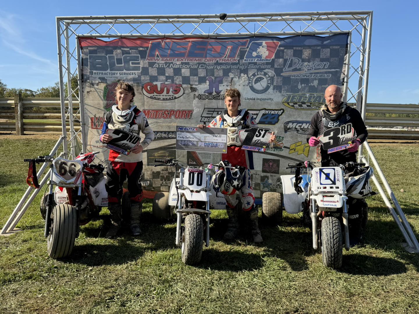 Hostile Racing Products 3 Wheeler 200 Class Podium Round 8 Of The