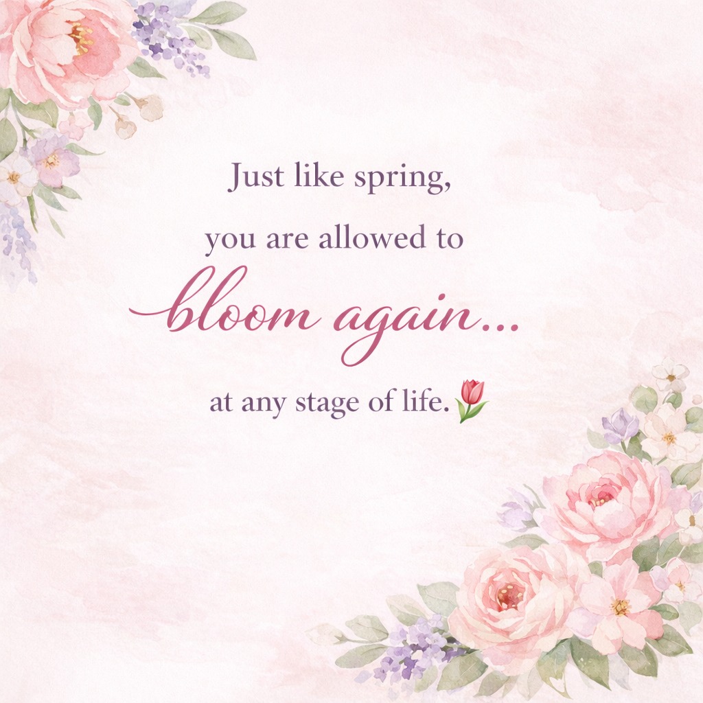Welcoming spring with new energy and growth