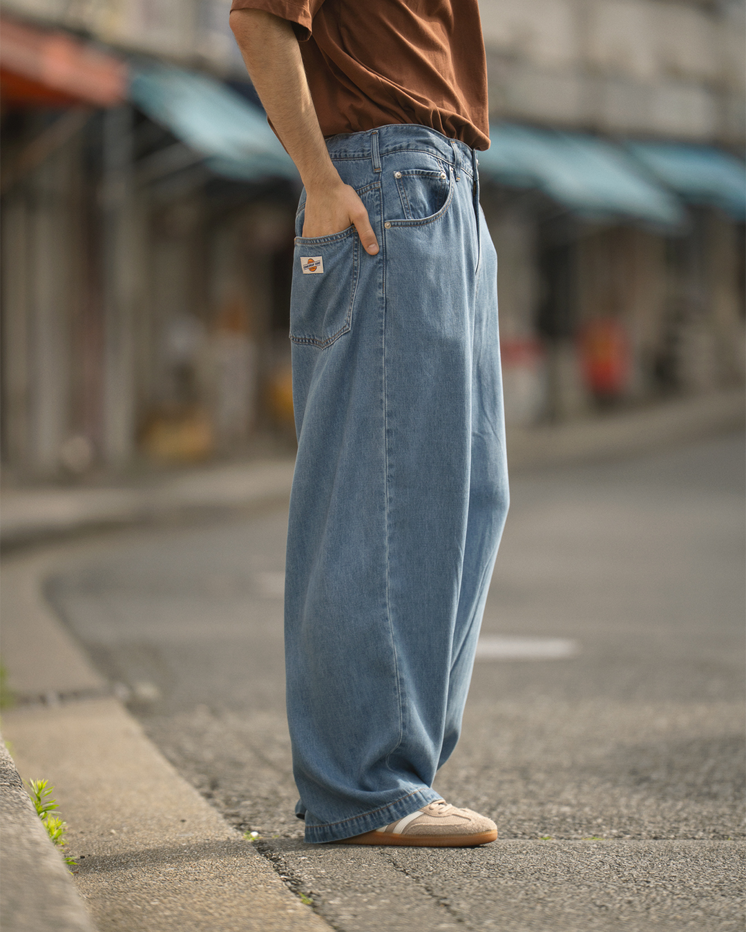 BARNS OUTFITTERS セルビッジ デニム W32 美品 日本製 赤耳 