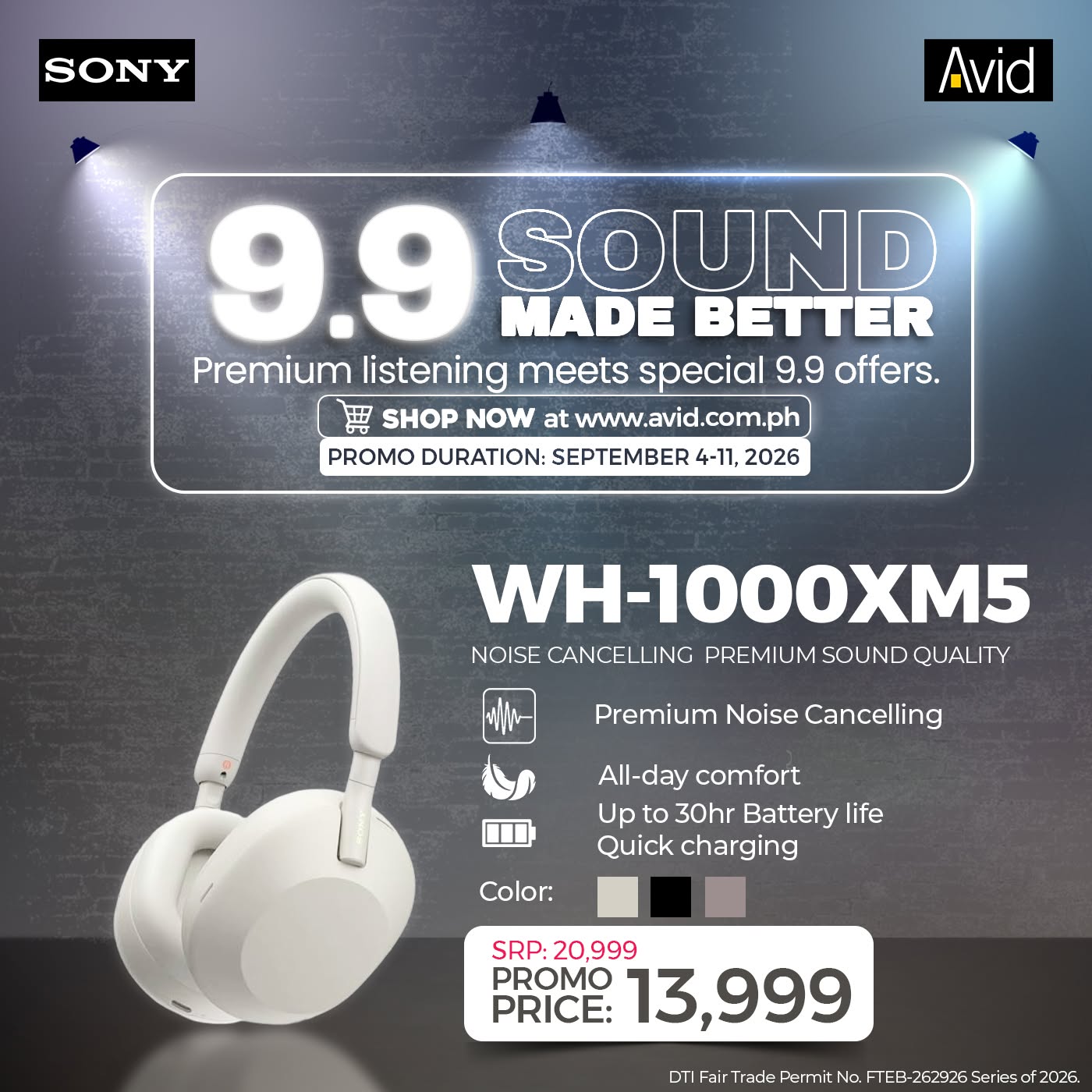 S Turn every beat into a better experience this 9.9 SOUND MADE