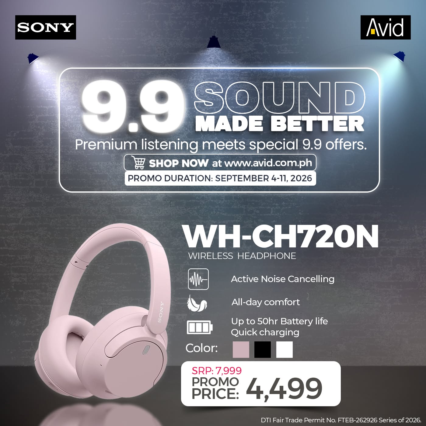 Turn every beat into a better experience this 9.9 SOUND MADE