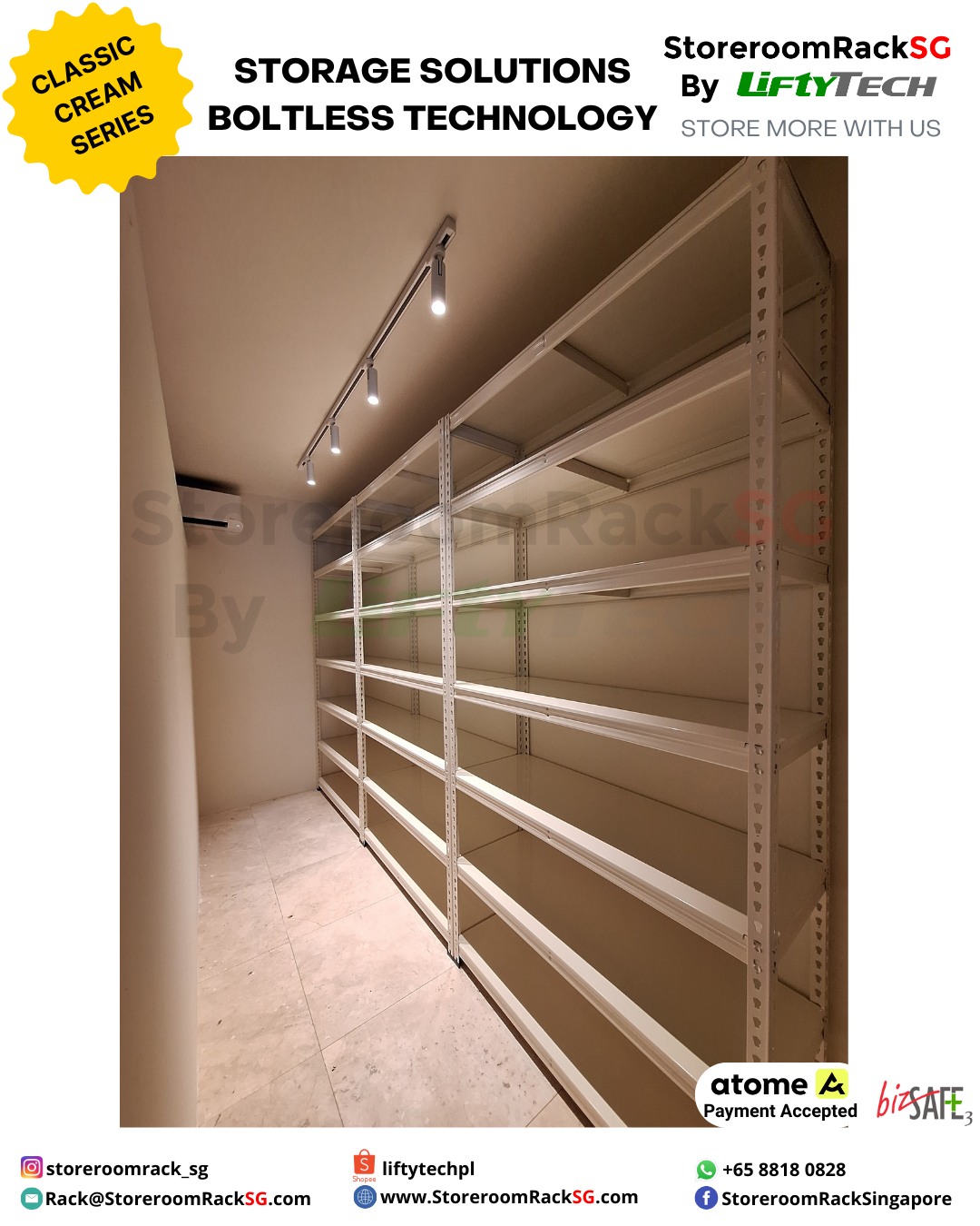Storeroom Rack SG by Lifty Tech Pte Ltd | Singapore Singapore