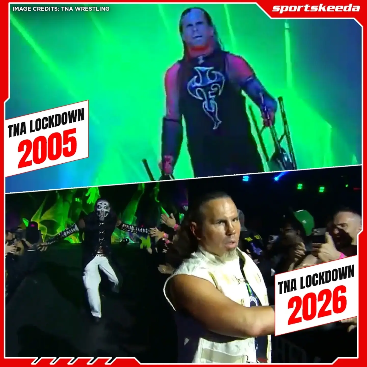 Jeff Hardy was the only wrestler on the Lockdown 2026 card to also