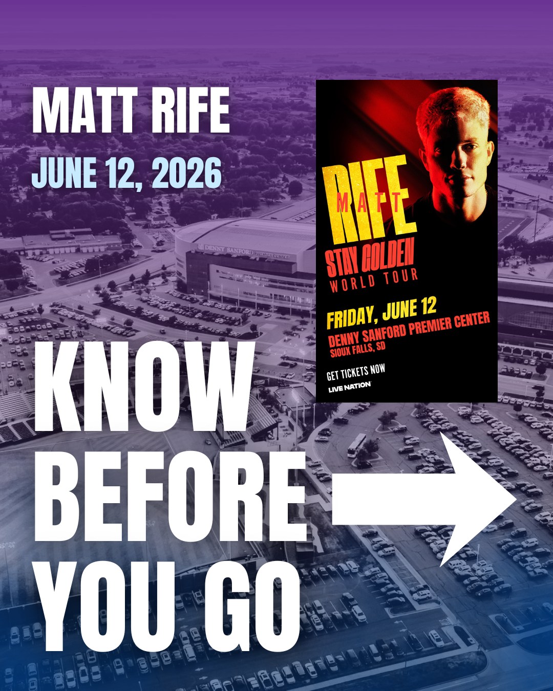 It's almost time for Comedian Matt Rife's Stay Golden World Tour