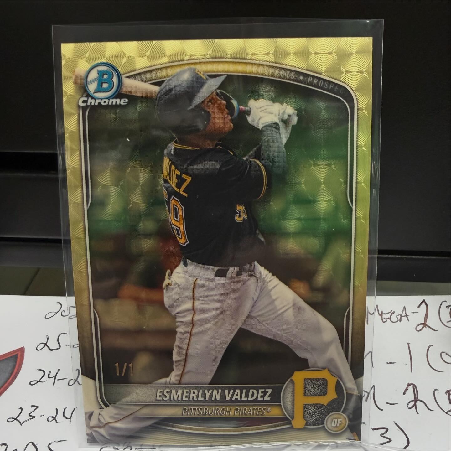 Loose packs for the win! We just had this Esmerlyn Valdez 