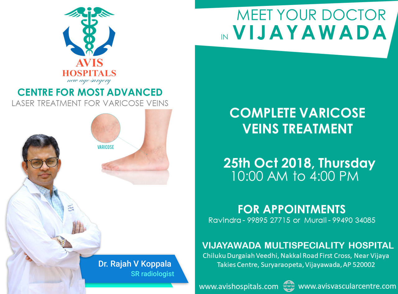 Avis Vascular Centre - MEET YOUR DOCTOR IN VIJAYAWADA Dr. Rajah V ...