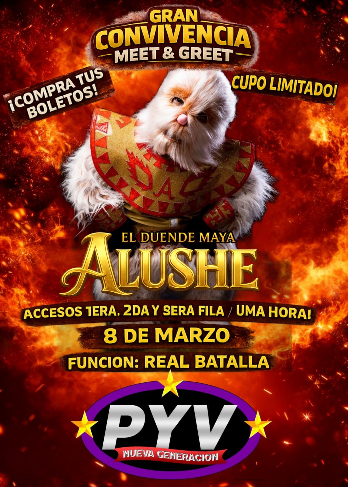 PYV Lucha Libre - 🎟️ ¡COMPRA TU BOLETO Y VIVE LA GRAN... | Facebook