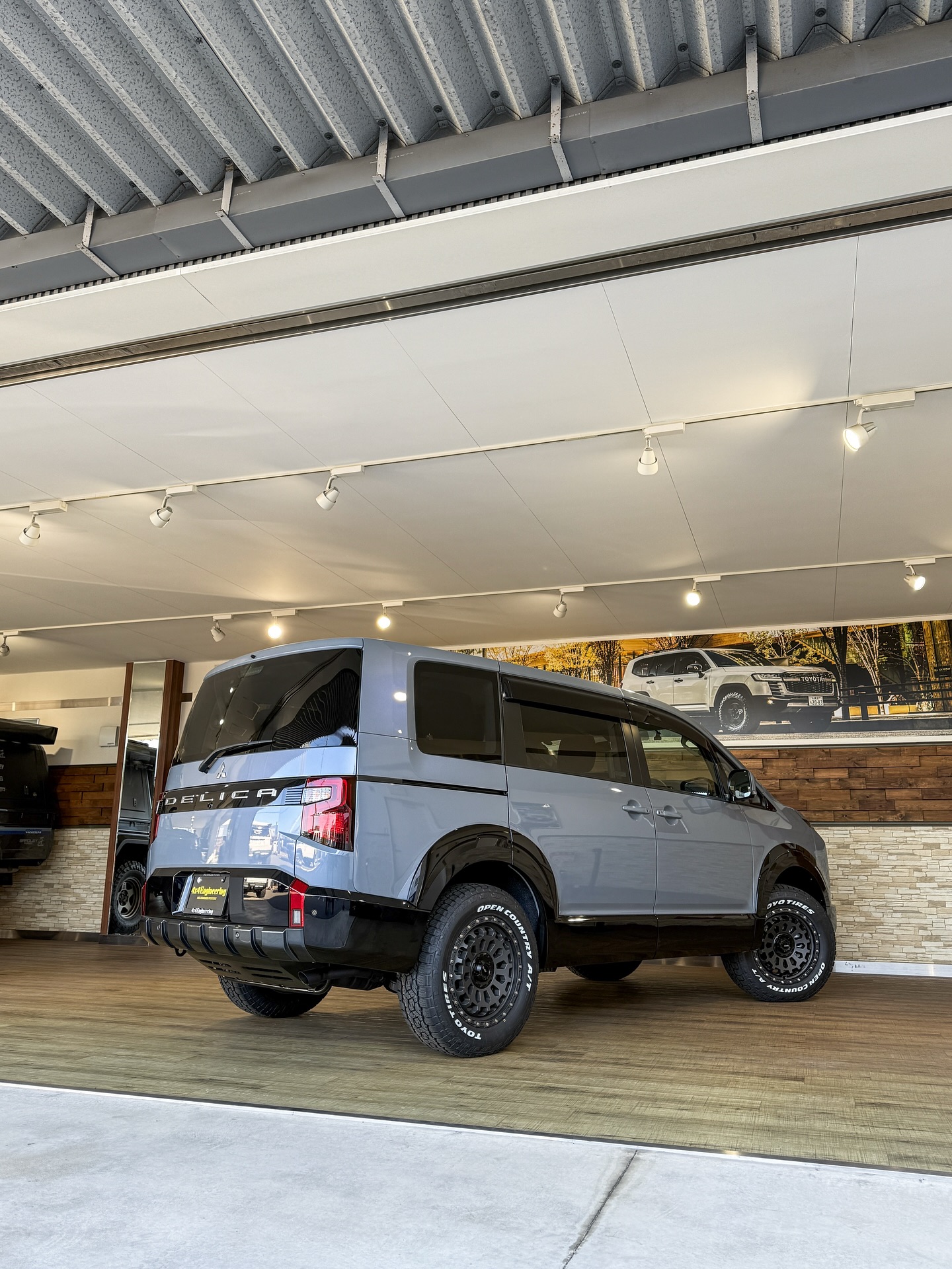 New DELICA D:5 x Air/G VULCAN!! 新型デリカD:5にAir/G VULCAN 17 