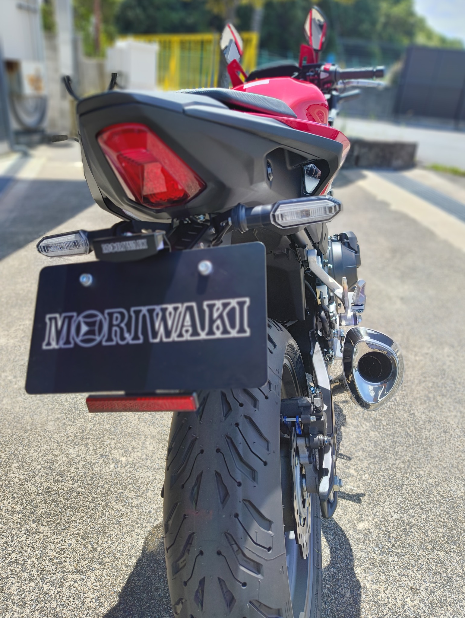 cbr400r ショートマフラー CBR400R LCIショートスリップオンマフラー
