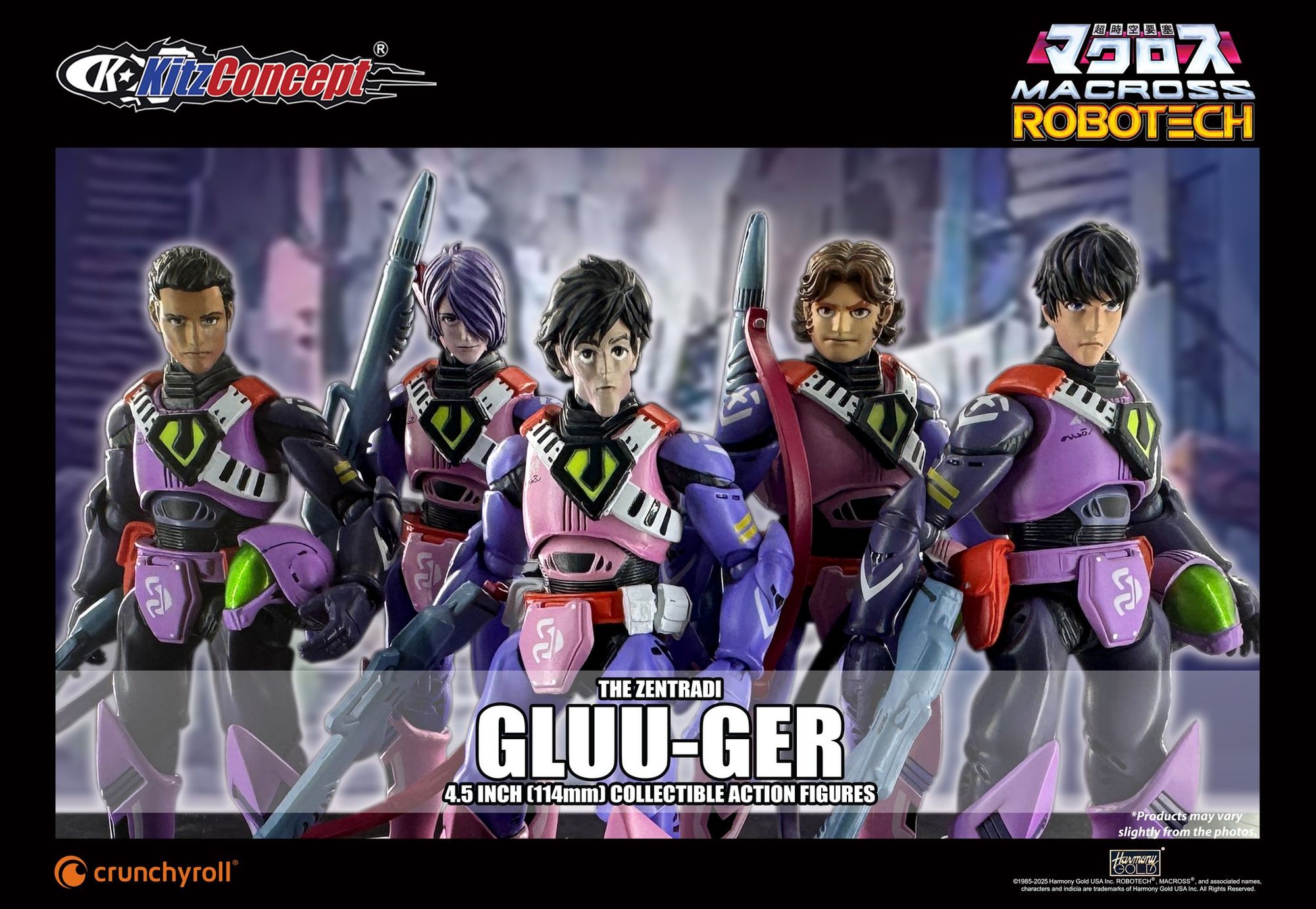 Yep, the tree spies have thier own action figures now. Look for