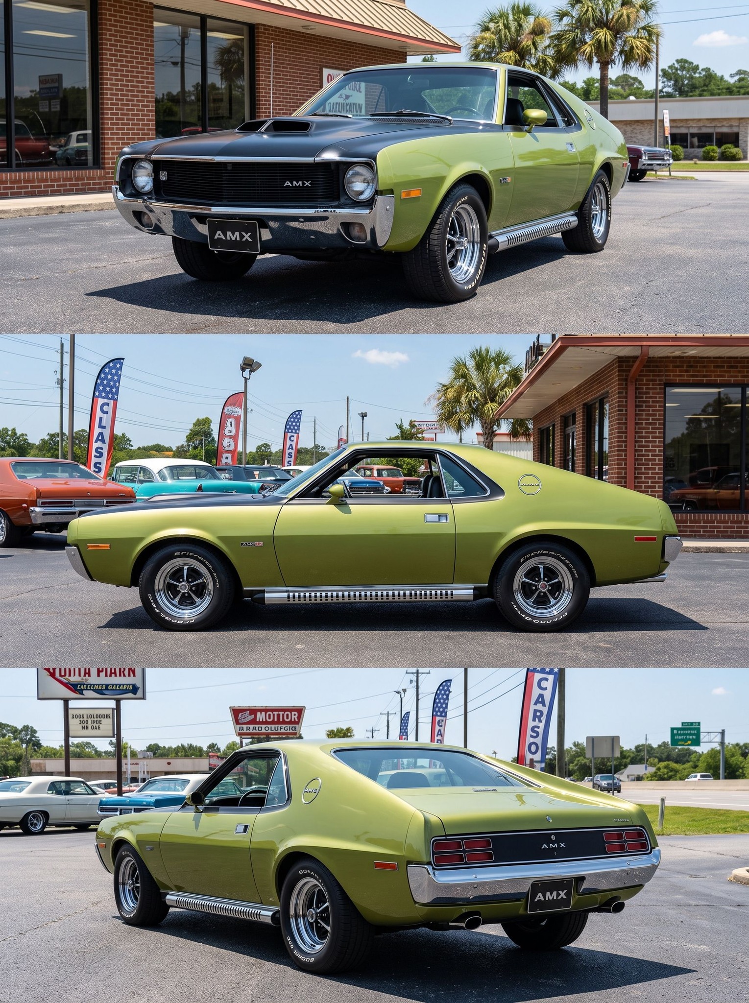 1970 – AMC AMX/3, 6 units built from 1970 to 1971