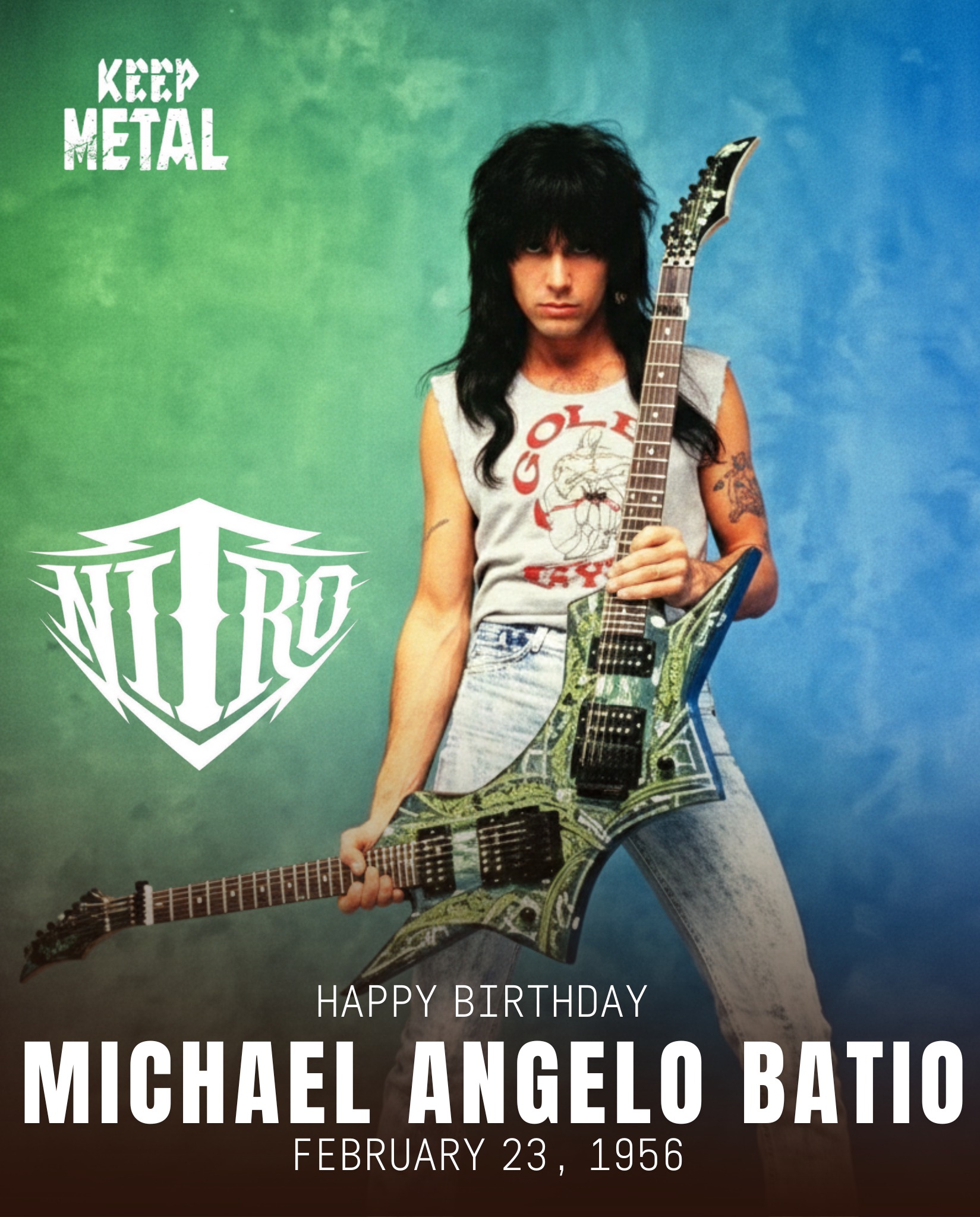 Happy birthday MICHAEL ANGELO BATIO 🔥🔥 (February 23, 1956