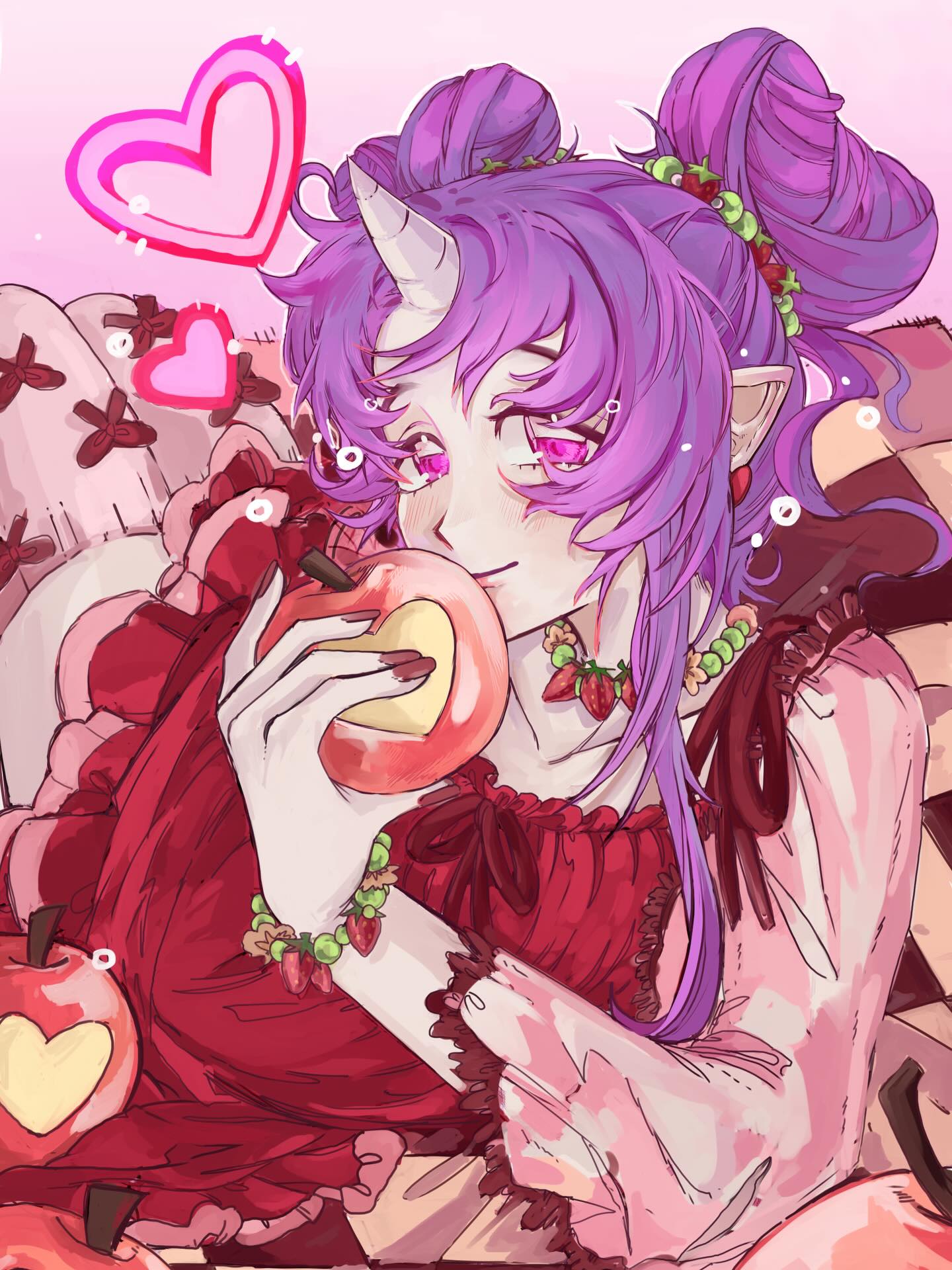 Happy Valentine's Day! Art by @voidohx