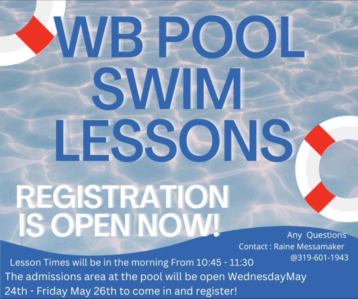 Come register your ages 4-11... - West Burlington Public Pool