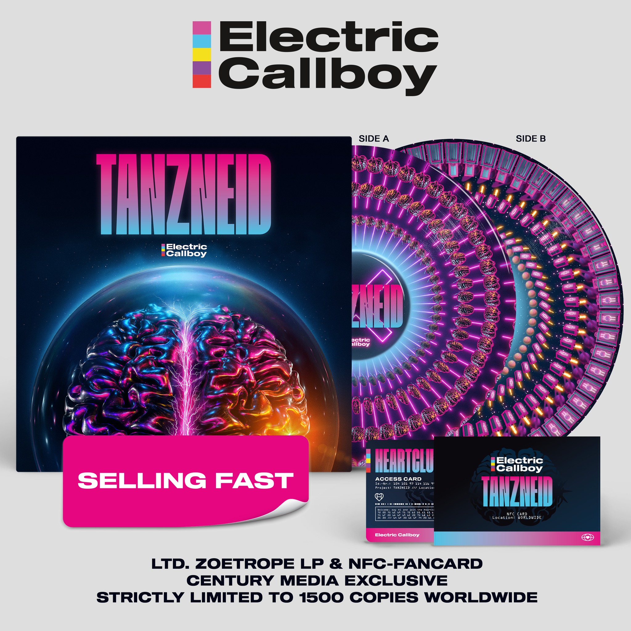 Pre-orders for TANZNEID – the new album by Electric Callboy – are