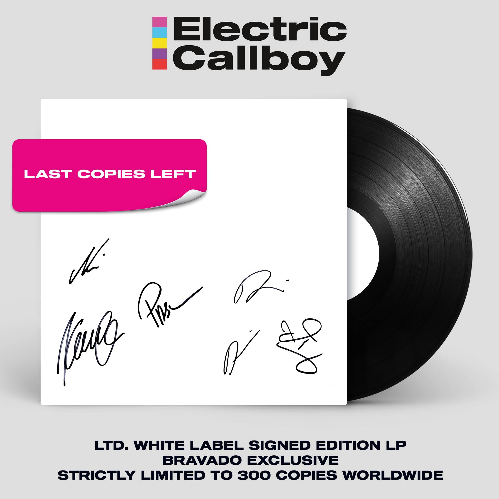 【Electric Callboy 直筆サイン入り】TANZNEID レコード Pre-orders for TANZNEID – the new album by Electric Callboy – are