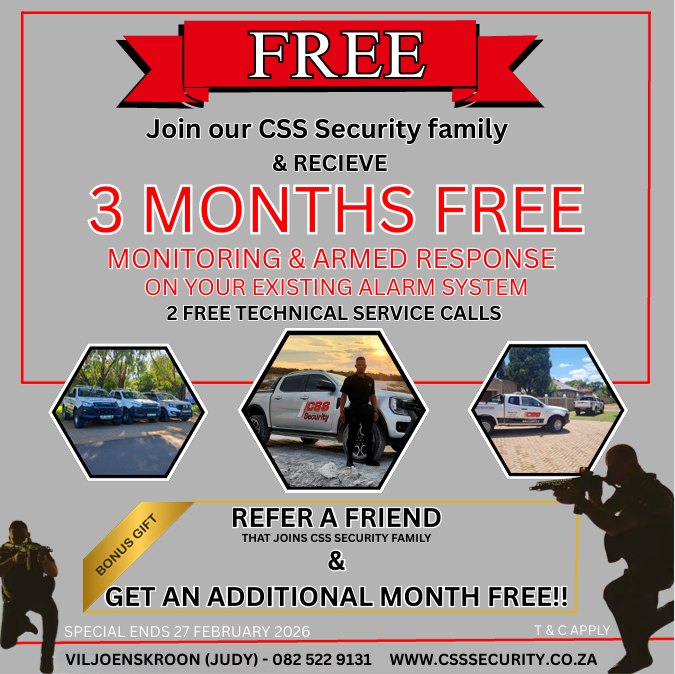 CSS Security | Klerksdorp