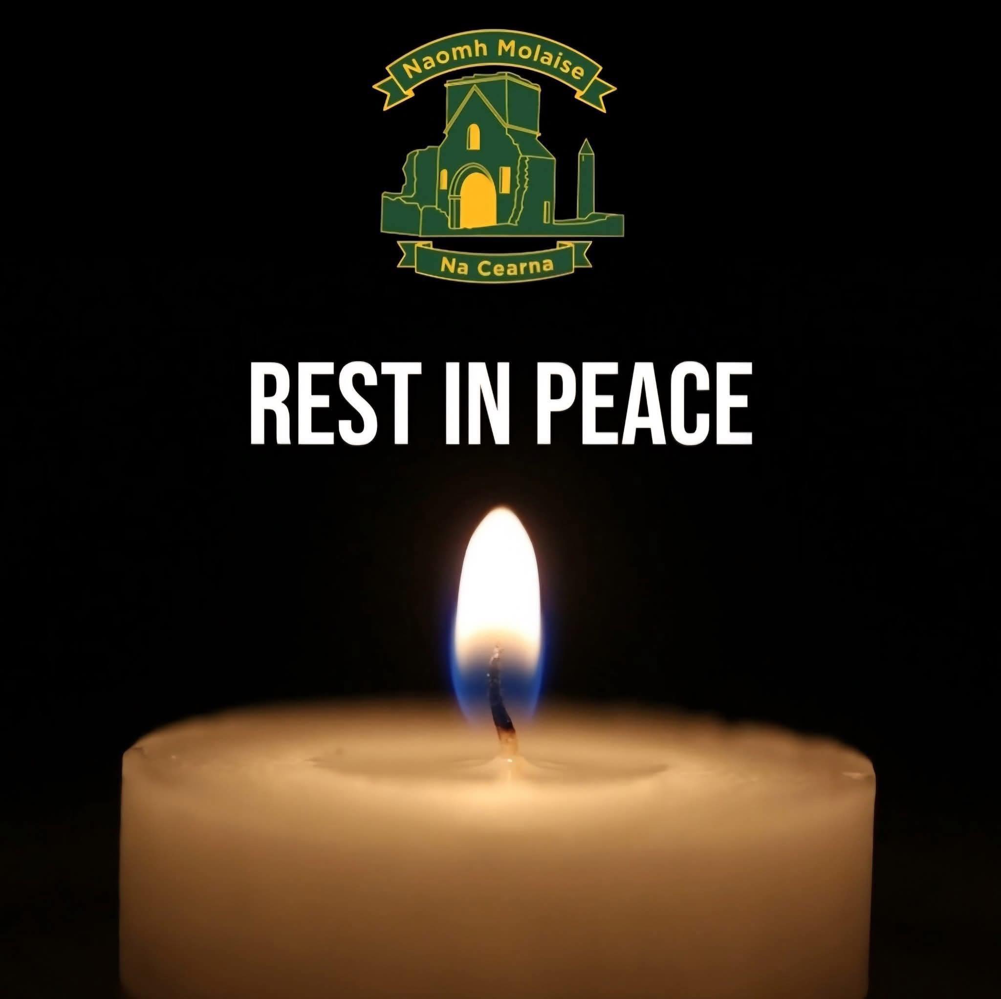 Irvinestown - It is with profound sadness that we have learned of the ...