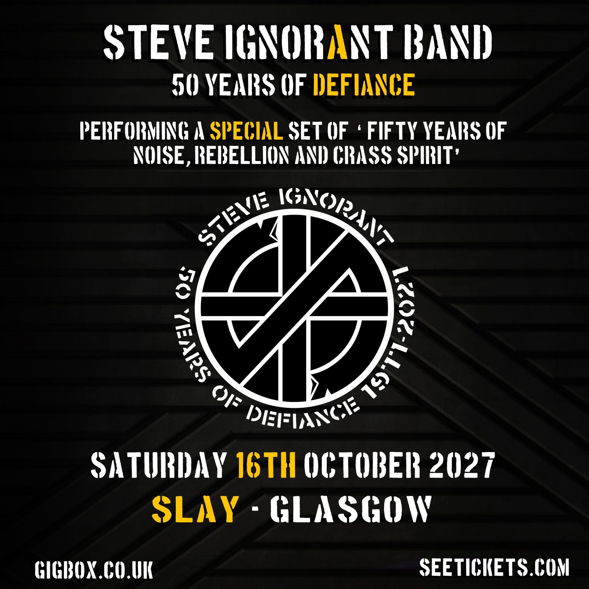 Steve Ignorant official (@steveignorantofficial) • Facebook