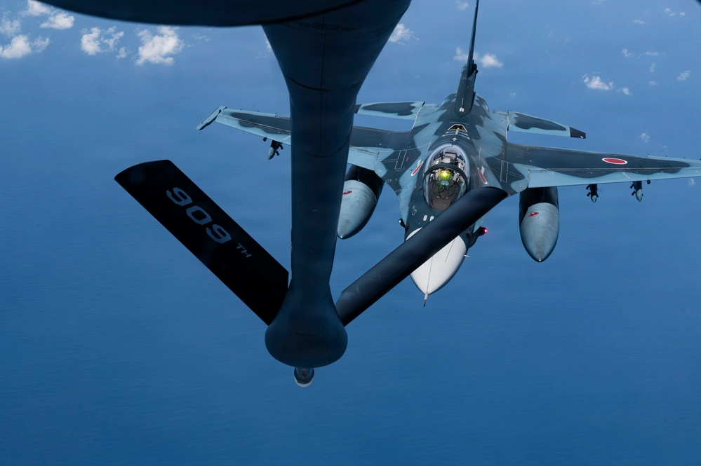 2025年7月18日、米空軍横田基地で在日米軍司令部最先任上級曹長の交代