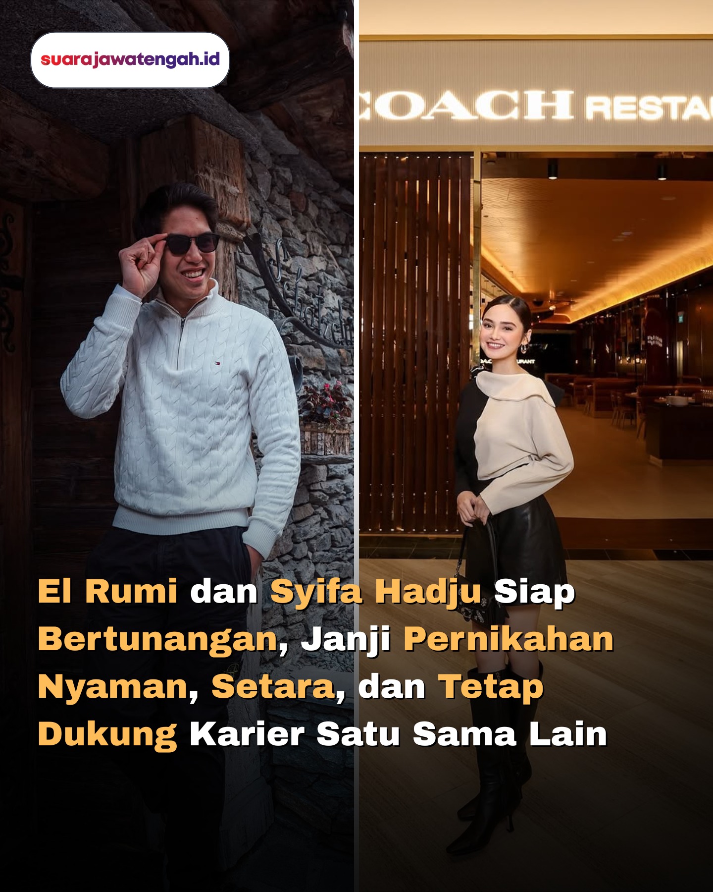 Suara Jateng - Kabar bahagia datang dari pasangan artis El... | Facebook