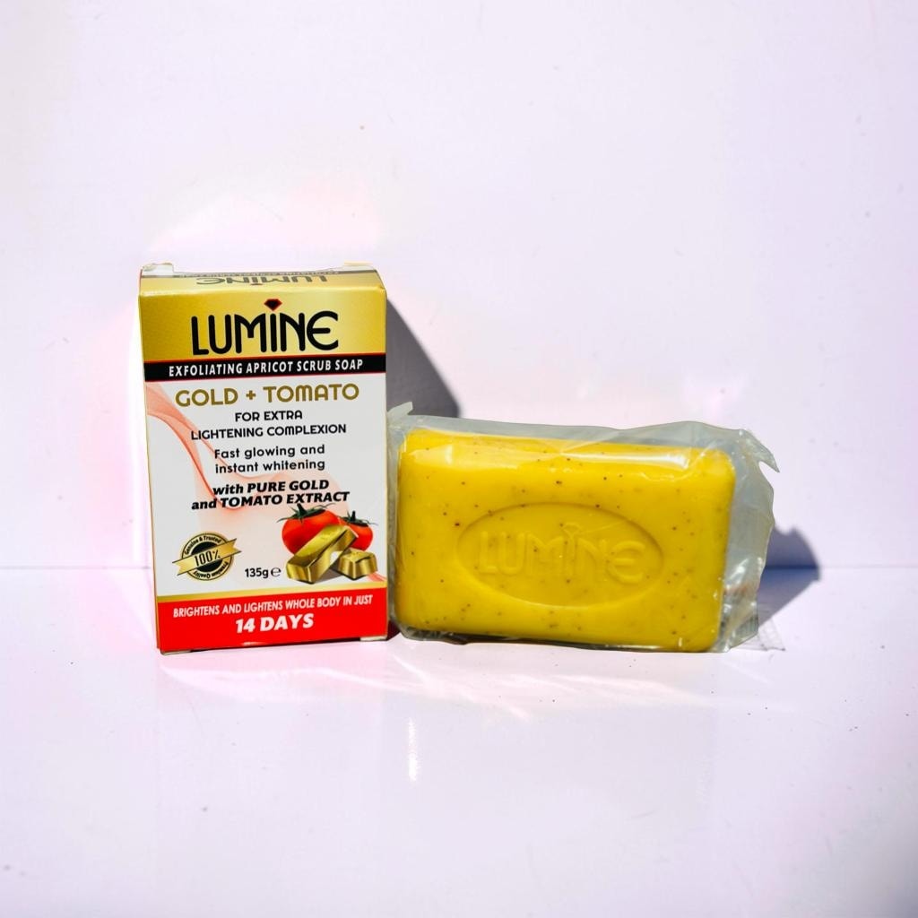 LUMINE SUPER EXFOLIATING FACIAL SOAP removes dead skin cells, unclogs pores, and promotes cell turnover, resulting in brighter, smoother, and more even-toned skin. It deep cleanses to prevent breakouts, improves skin texture