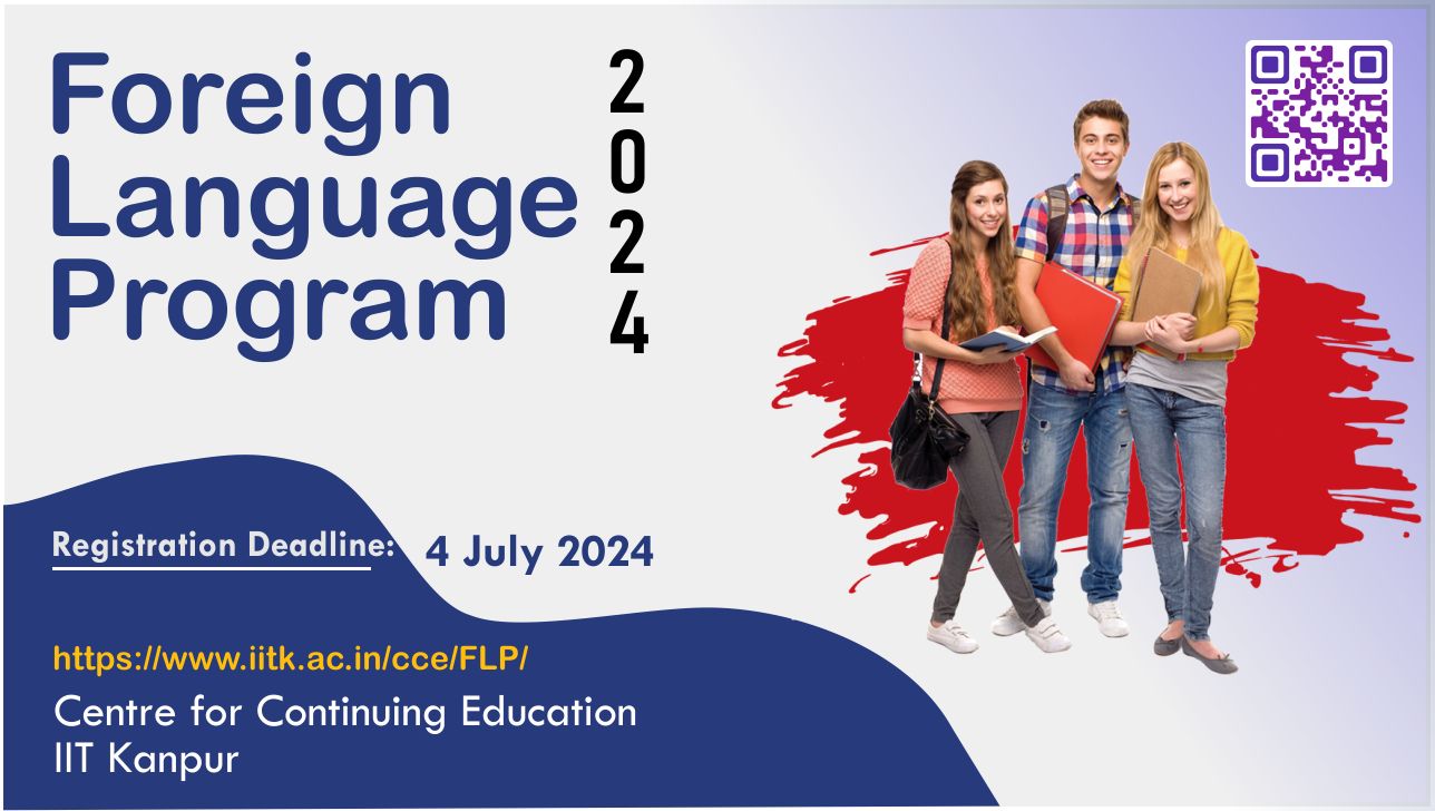 Cce - 🌐 CCE IIT Kanpur online Foreign Language Program 2024 🌐 🎓 The ...
