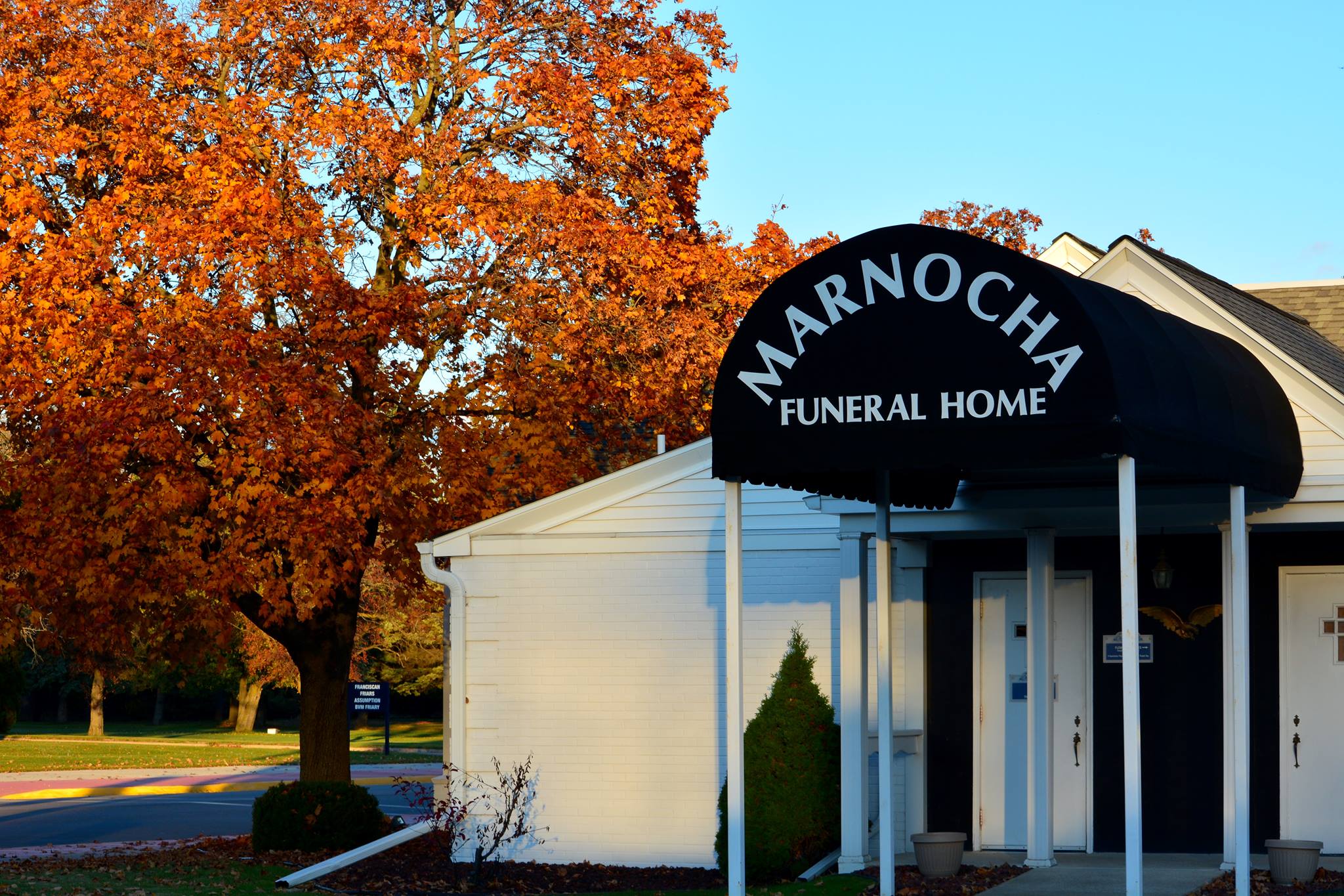 Marnocha Funeral Home in Pulaski, WI.