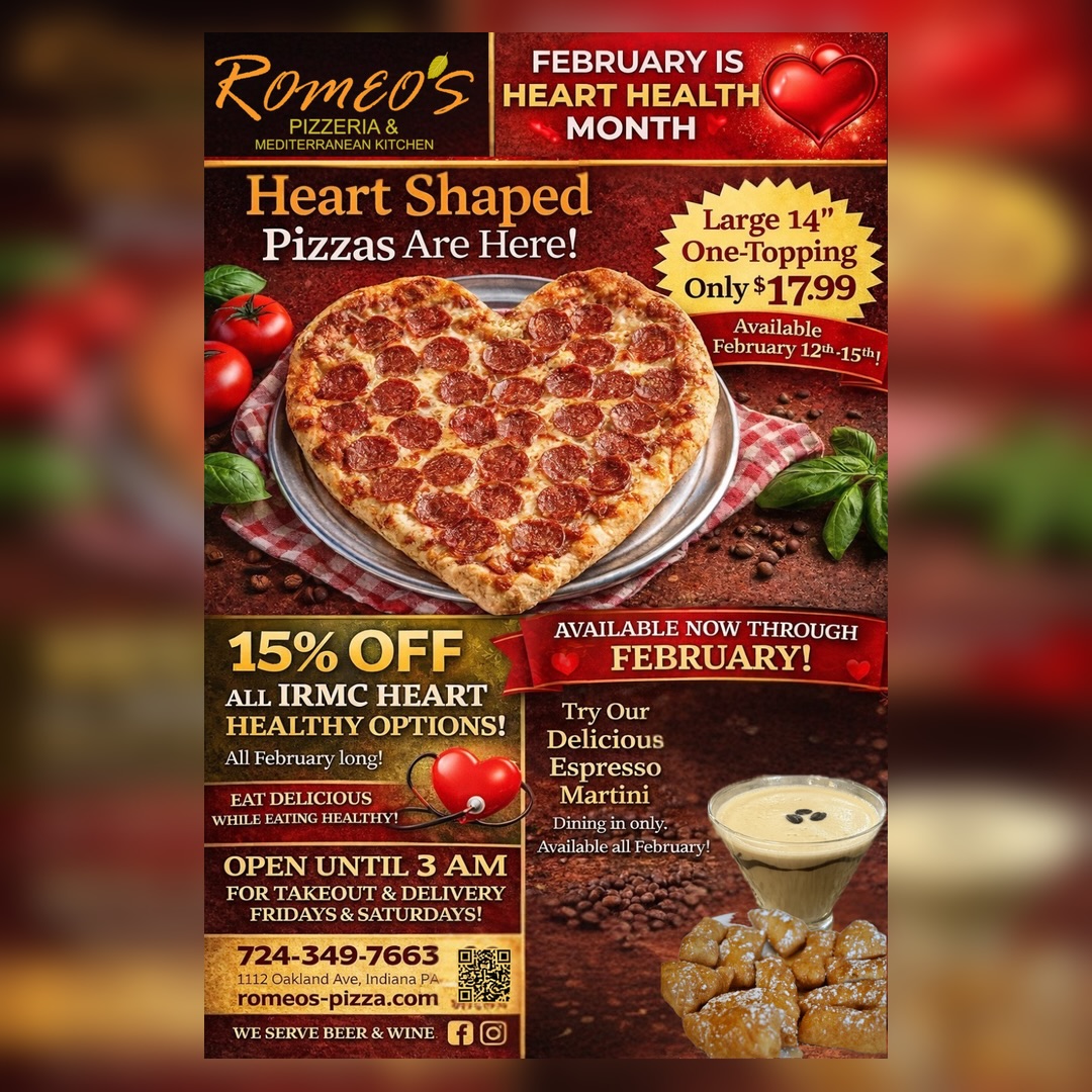 Romeo's Pizzeria & Mediterranean Kitchen | Indiana PA