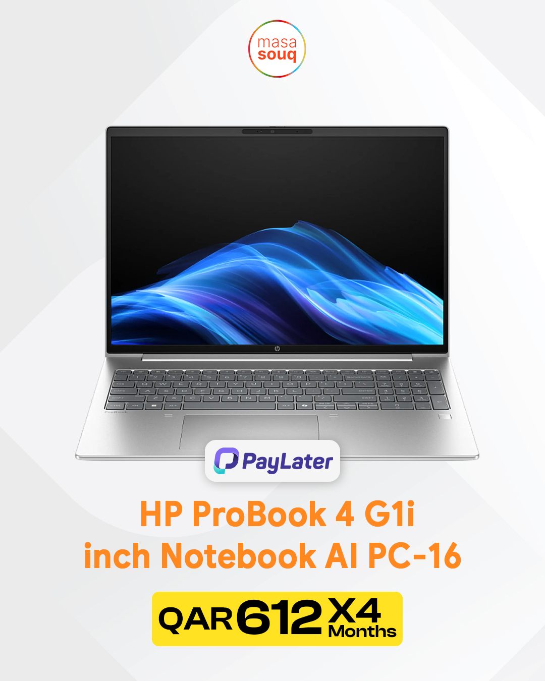 Masasouq - Next-gen AI performance is here! 🚀 Get the HP ProBook 16