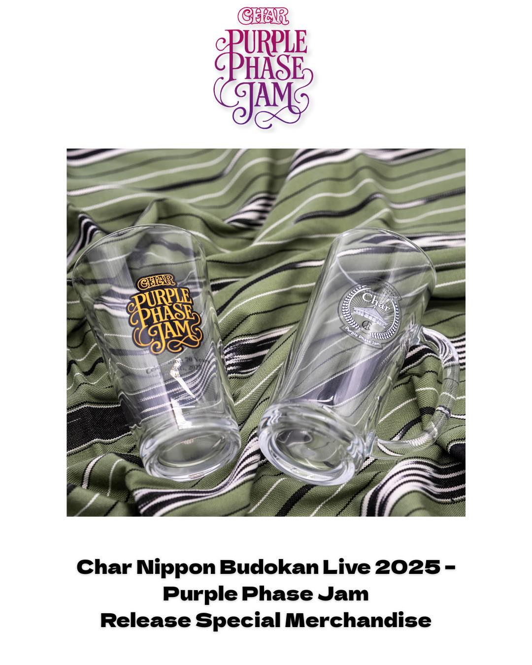 新品未開封！Char Nippon Budokan Live 2025 Tシャツ Purple Phase Jam