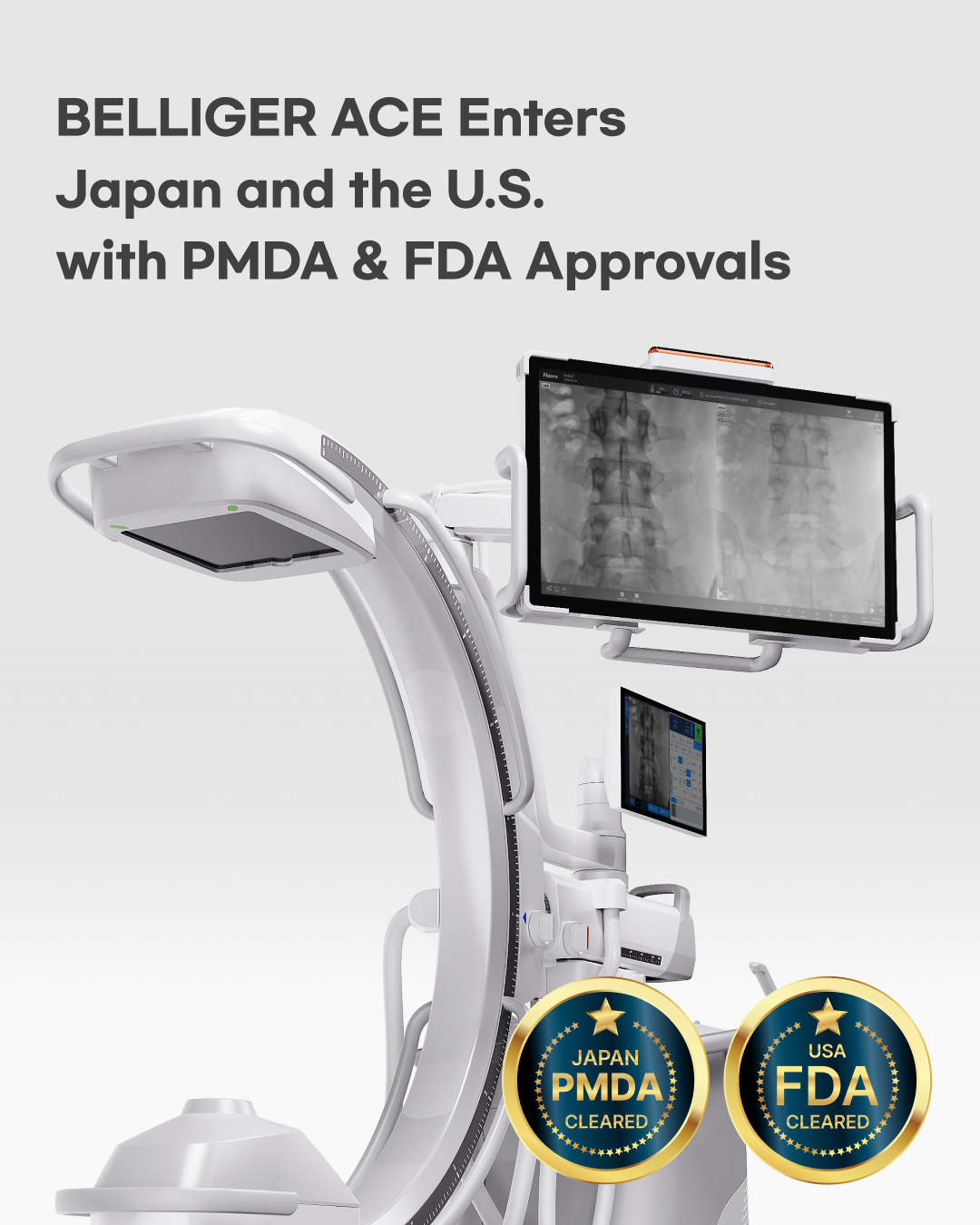 Genoray's BELLIGER ACE has earned approvals from Japan's PMDA and