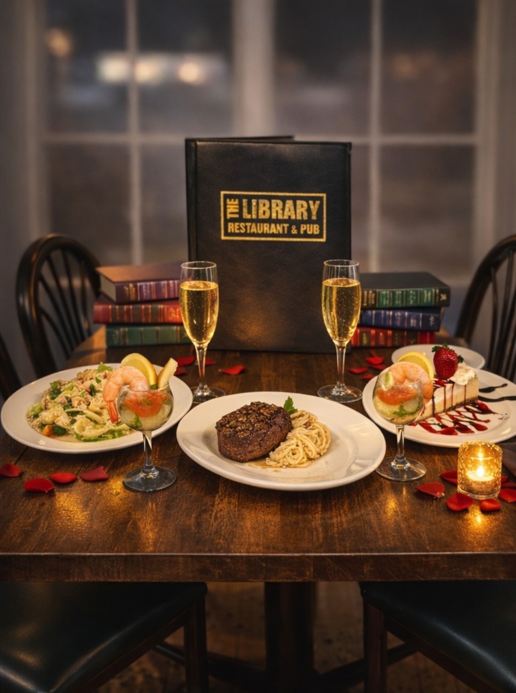 ️ Valentine’s at The Library ️... - The Library Restaurant | Facebook