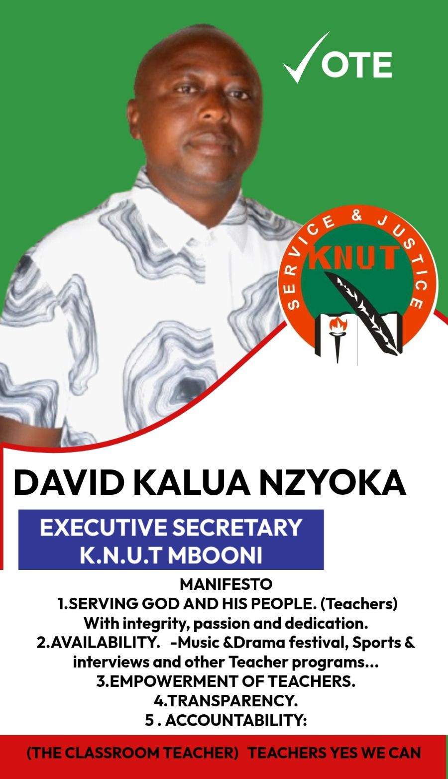 𝐌𝐮𝐭𝐚𝐢 - Meet the incoming KNUT BEC amboseli zone mr Raphael Parsanka ...