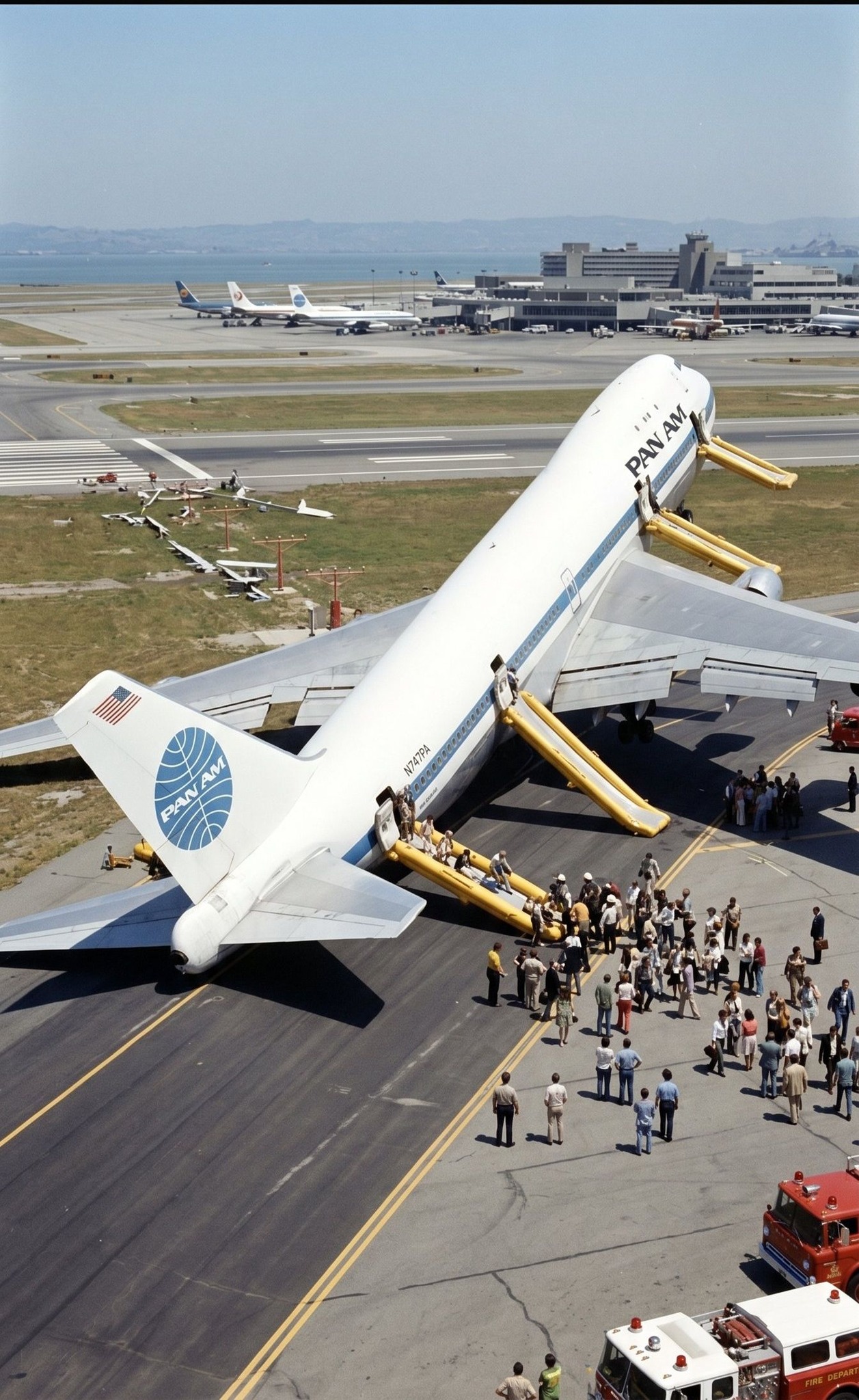 【残り1点】　ボーイング747 アメリカ合衆国モデル July 30, 1971 — Pan Am Flight 845 accident Pan American World
