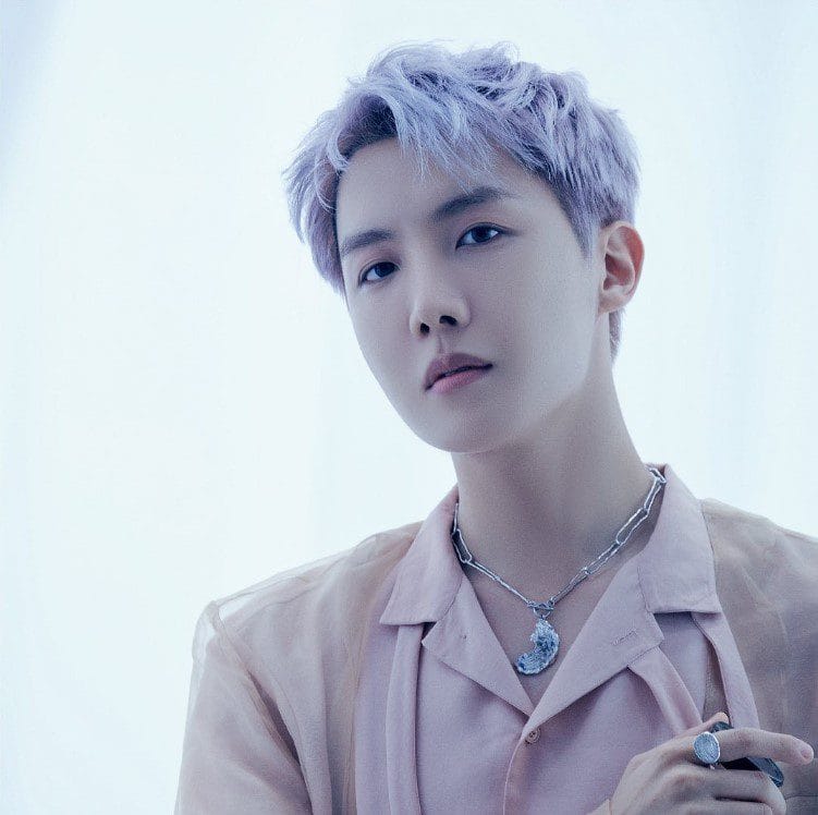 J-Hope from BTS in 2021 winter package